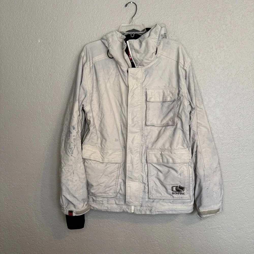 Bonfire Drylevel 2 Snowboard Ski Jacket Men’s Medium 15K Waterproof - Picture 2 of 16